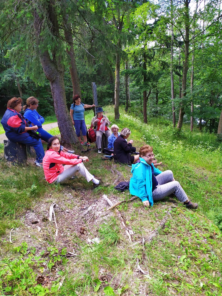 posezení na břehu